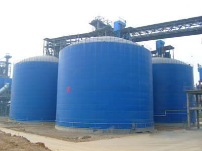 红河水泥钢板库改造