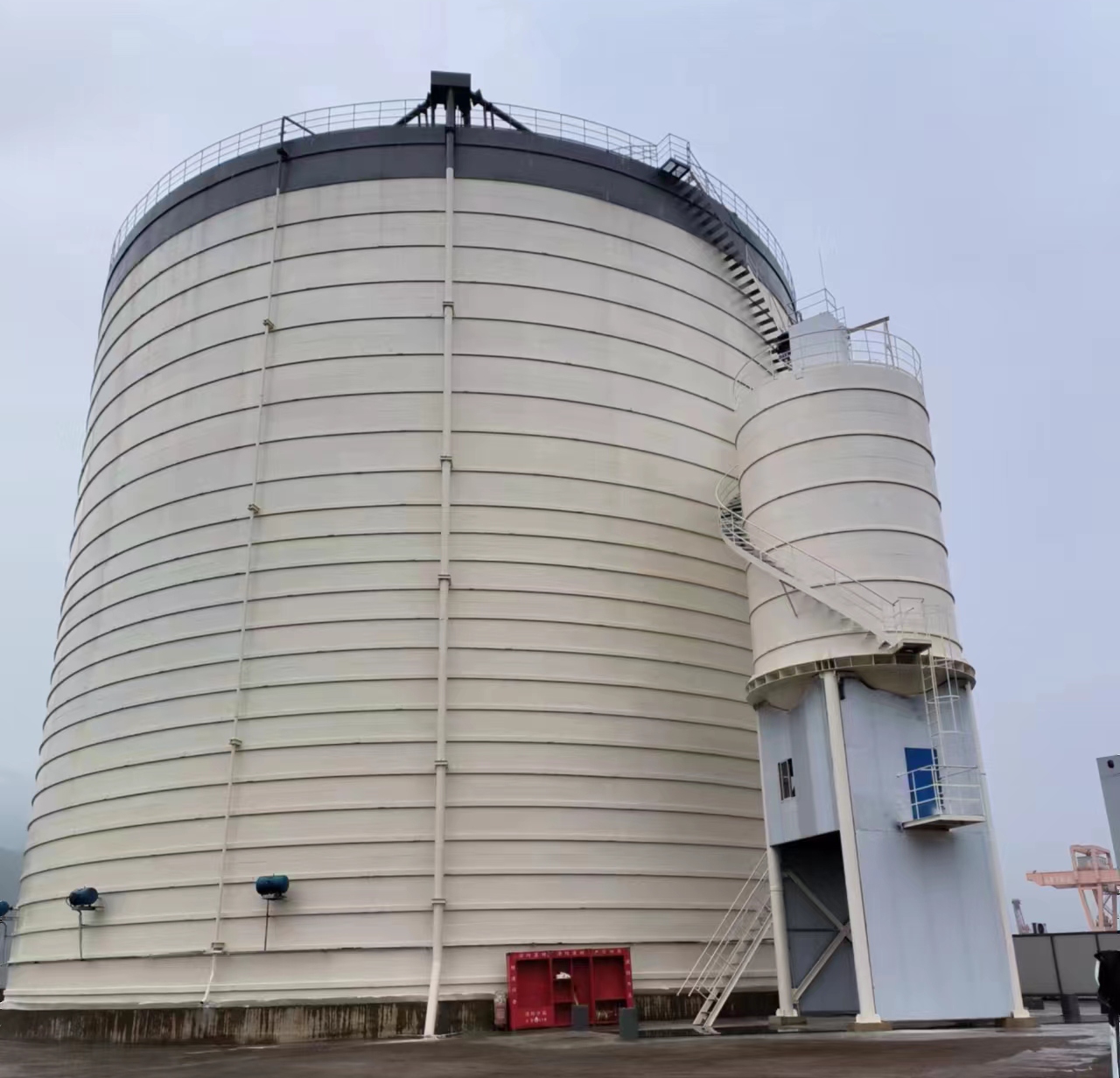 红河10万吨水泥钢板库