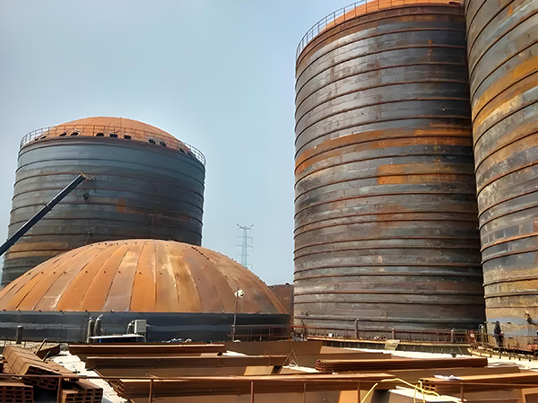 红河焦粉钢板仓